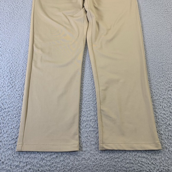 Barbell Apparel Chino Pants Mens 32x30 Beige Performance Train Gym Stretch Golf - Picture 2 of 15